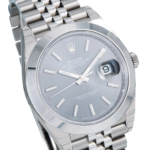 Rolex Datejust 41 – Stainless Steel with Dark Rhodium Dial and Jubilee Bracelet Ref. 126300 - Image 2