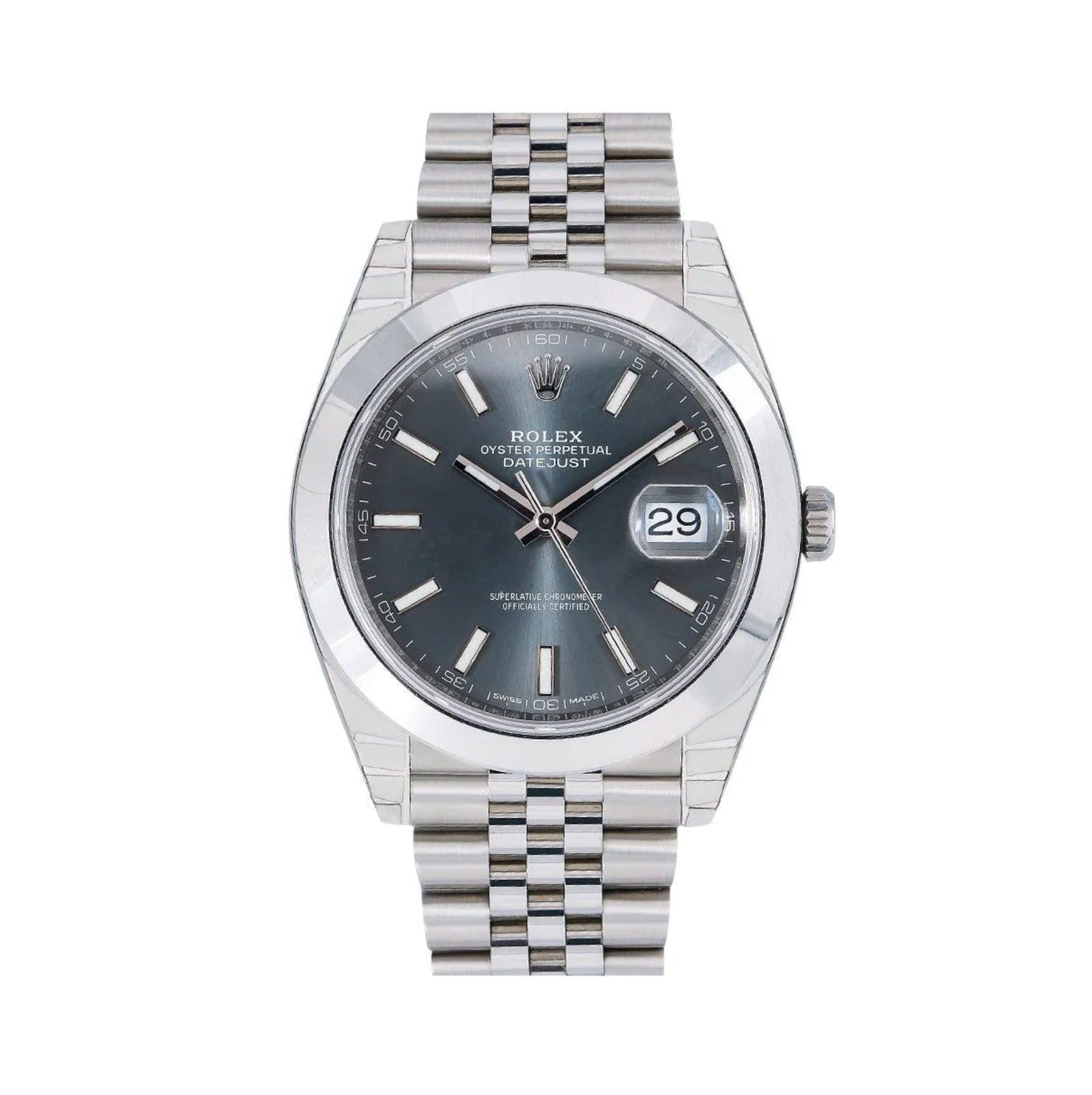 Pre-Owned-Rolex-Datejust-41-Stainless-Steel-with-Dark-Rhodium-Dial-and-Jubilee-Bracelet-Ref_-126300-JD-Watches-NY.png Rolex Datejust 41 – Stainless Steel with Dark Rhodium Dial and Jubilee Bracelet Ref. 126300 - Image 1