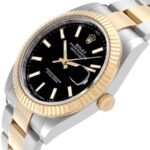 Rolex Datejust 41 Steel Yellow Gold 126333 Black Dial Mens Watch - Image 3
