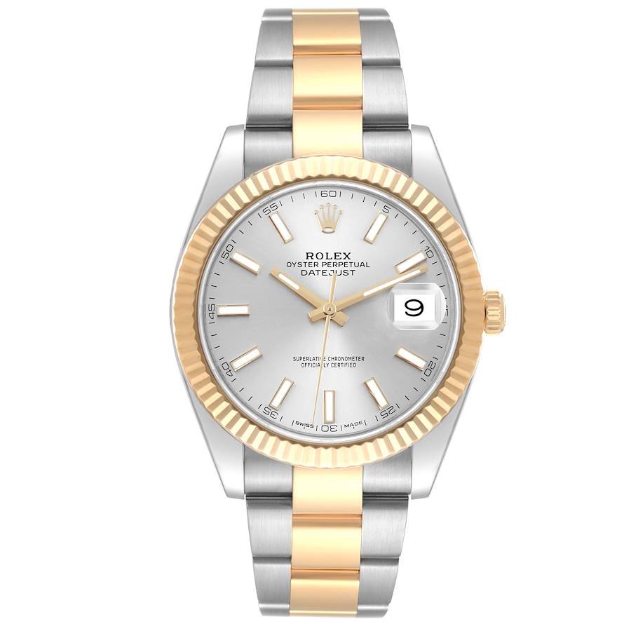 Pre-Owned-Rolex-Datejust-41-Steel-Yellow-Gold-126333-Silver-Dial-Mens-Watch-JD-Watches-NY.jpg Rolex Datejust 41 Steel Yellow Gold 126333 Silver Dial Mens Watch - 图片 1