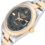 Rolex Datejust 41 Steel Yellow Gold 126333 Wimbledon Dial Mens Watch - Image 3
