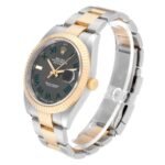 Rolex Datejust 41 Steel Yellow Gold 126333 Wimbledon Dial Mens Watch - Image 4