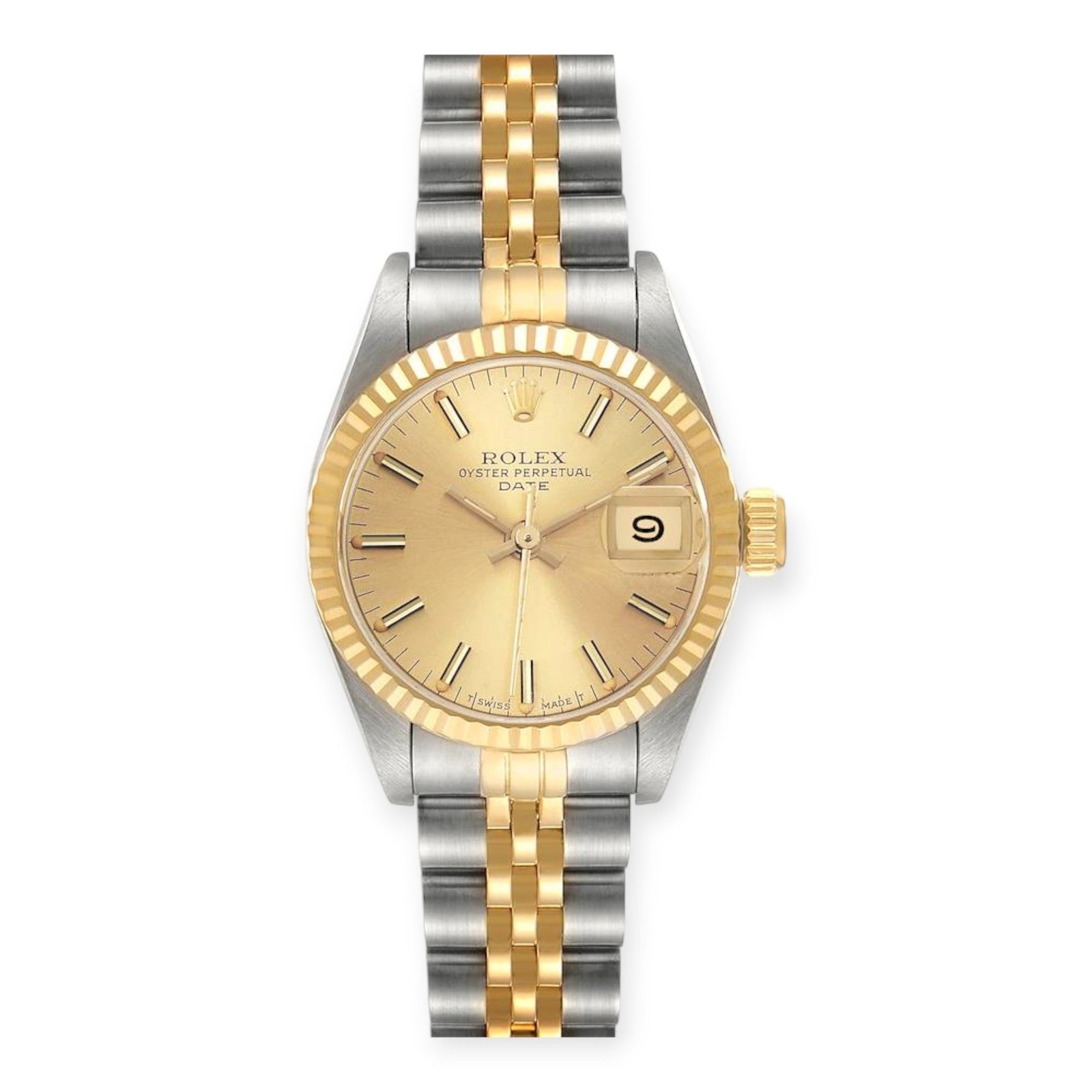 Pre-Owned-Rolex-Datejust-69173-26MM-Champagne-Dial-With-Two-Tone-Jubilee-Bracelet-JD-Watches-NY.jpg Rolex Datejust 69173 26MM Champagne Dial With Two Tone Jubilee Bracelet - Image 1