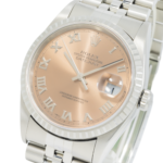 Rolex Datejust Stainless Steel 36mm with Engine Turned Bezel 16220 and Jubilee Bracelet - Image 2