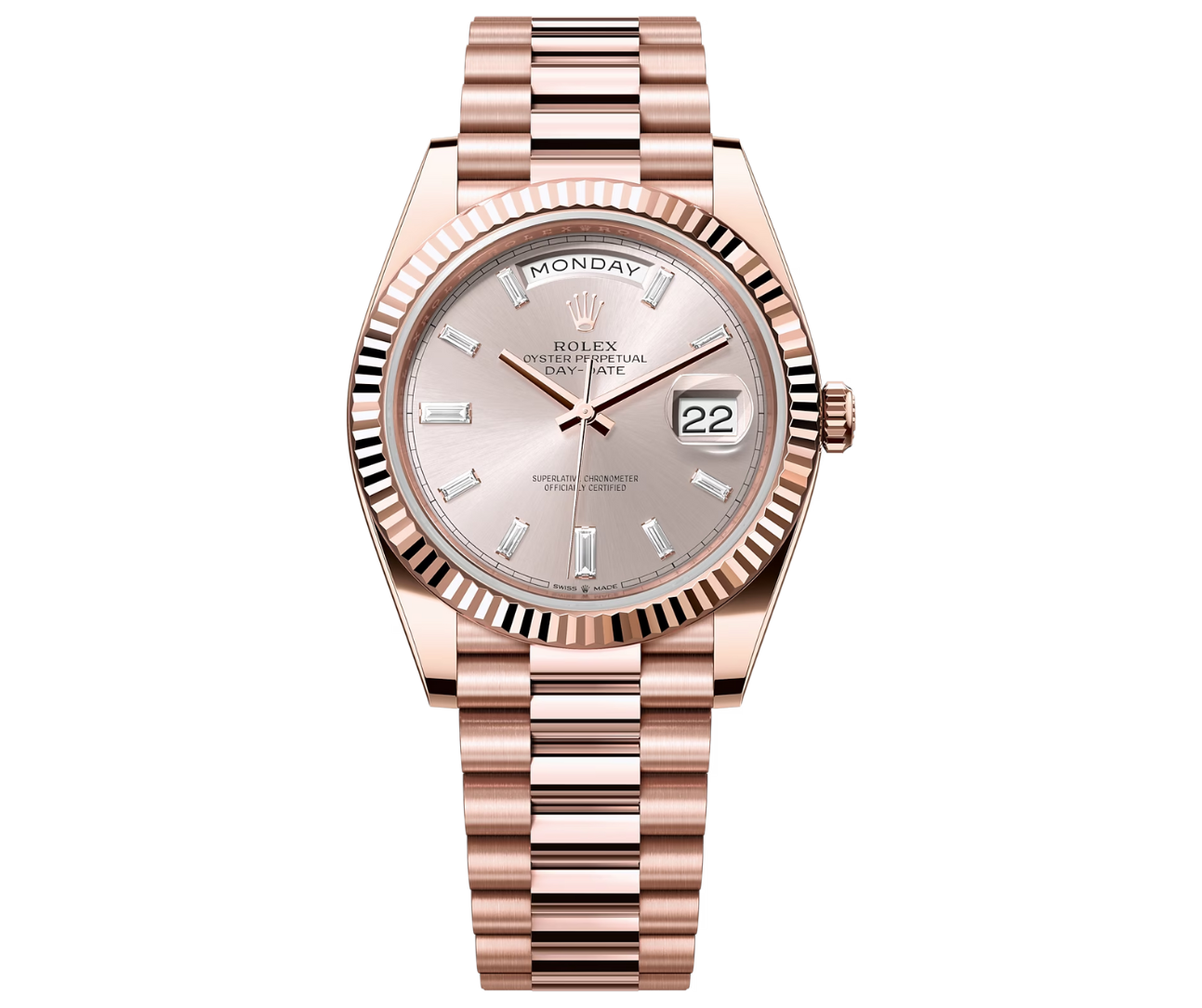 Pre-Owned-Rolex-Day-Date-40-18k-Everose-Gold-with-Sundust-Diamond-Dial-and-President-Bracelet-Ref_-228235-JD-Watches-NY.png Rolex Day-Date 40 – 18k Everose Gold with Sundust Diamond Dial and President Bracelet Ref. 228235 - Image 1