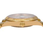 Rolex Day Date 40 Yellow Gold President Silver Roman Dial 218238 - Image 4