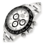 Rolex Daytona 116500 Ceramic Bezel White Panda Dial Steel Mens Watch - Image 3