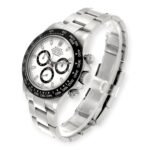 Rolex Daytona 116500 Ceramic Bezel White Panda Dial Steel Mens Watch - Image 4