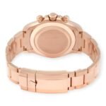 Rolex Daytona 116505 Black Dial Rose Gold Mens Watch - Image 7