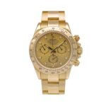 Rolex Daytona 116508 40MM Champagne Dial With Yellow Gold Bracelet