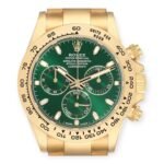 Rolex Daytona 116508 Yellow Gold Green Dial Mens Watch - Image 2