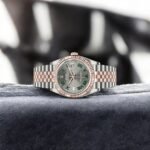 Rolex Everose Rolesor Datejust 36 Watch 126231 Wimbledon Dial Jubilee Bracelet - Image 2