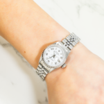 Rolex Lady-Datejust 26mm – Ref. 6916 White Arabic Dial | Stainless Steel & 14k Yellow Gold - Image 6