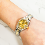 Rolex Lady-Datejust 26mm – Ref. 6917 Champagne Arabic Dial | Two-Tone Oyster Bracelet - Image 6
