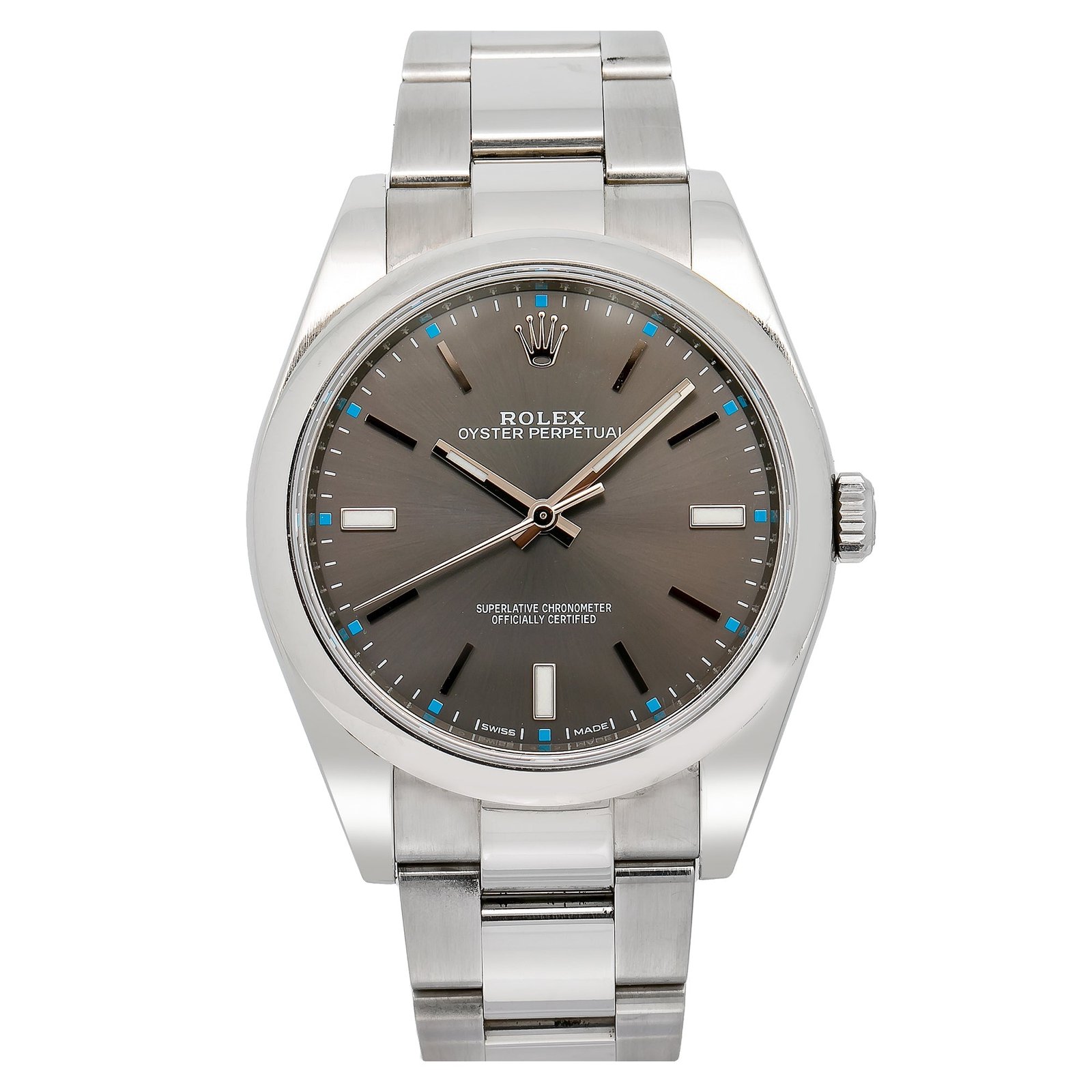 Pre-Owned-Rolex-Oyster-Perpetual-114300-39MM-Rhodium-Dial-With-Stainless-Steel-Oyster-Bracelet-JD-Watches-NY.jpg Rolex Oyster Perpetual 114300 39MM Rhodium Dial With Stainless Steel Oyster Bracelet - Image 1