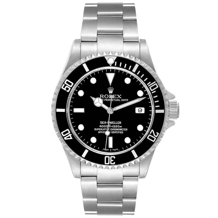 Pre-Owned-Rolex-Sea-Dweller-Black-Dial-40MM-16600-JD-Watches-NY.jpg Rolex Sea-Dweller Black Dial 40MM 16600 - Image 1