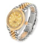 Rolex Sky Dweller 326933 Yellow Gold Steel Champagne Dial Mens Watch - Image 5