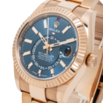Rolex Sky Dweller Rose Gold with Blue Index Dial Oyster Bracelet 336935 - Image 2