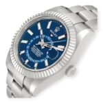 Rolex Sky Dweller Stainless Steel Blue Dial Oyster Bracelet 326934 - Image 2