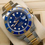 Rolex Submariner 40MM Two Tone Watch Blue Ceramic Bezel Blue Dial 116613LB - Image 4