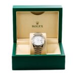 Rolex White Gold Day-Date 40 Watch White Roman Dial - President Bracelet 228239 - Image 5