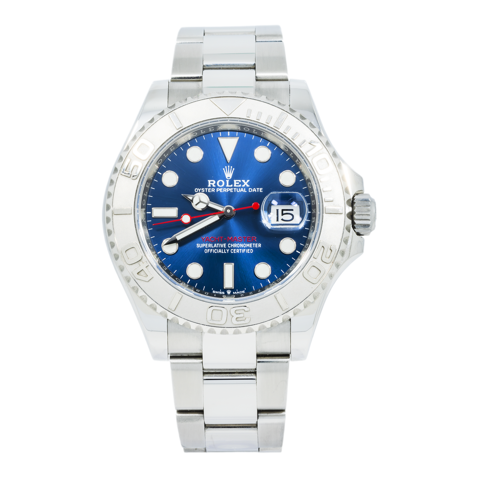 Pre-Owned-Rolex-Yacht-Master-126622-40mm-Steel-Platinum-Blue-Dial-Oyster-Bracelet-Mens-Watch-Year-2018-2020-JD-Watches-NY.png Rolex Yacht-Master 126622 40mm Steel & Platinum Blue Dial Oyster Bracelet Men’s Watch (Year 2018-2020) - Image 1
