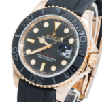 Rolex Yacht-Master 40mm 116655 Everose Gold Black Dial Oysterflex Bracelet Men’s Watch (Year: 2015 to 2018) - Image 2