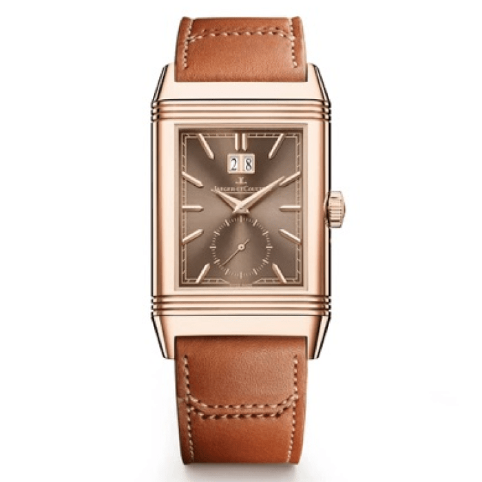 Q714256J_Img1.png Pink Gold Reverso Tribute Geographic Men’s Watch Q714256J - Image 1