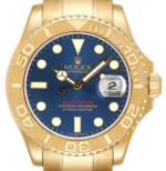 Rolex Yacht-Master 40mm Blue Dial 18K Yellow Gold – Ref. 16628 - Image 2