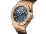 34mm 18k Rose Gold Diamond Bezel Blue Dial Automatic - Image 5