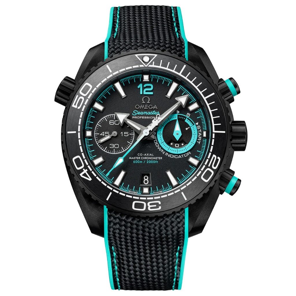 omega-seamaster-deep-black-entz-topper_1200x1200_b9471951-ac08-4c86-904d-06f95a6b55e2.jpg Seamaster Planet Ocean 600m Co‑Axial Master Chronometer Chronograph 45.5 mm "ETNZ" Deep Black 215.92.46.51.01.003 - Image 1