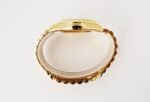 Rolex Day-Date II Yellow Gold 41mm Black Roman Fluted President Bracelet 218238 - Image 8