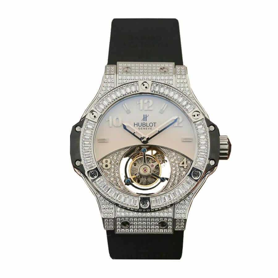 hublot-classic-fusion-tourbillon-with-diamond-gray-dial-replica.jpg Hublot Classic Fusion 411.JX.1170.RX “Gray Diamond” Deluxe Replica Edition - Image 1